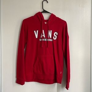 Red VANS hoodie